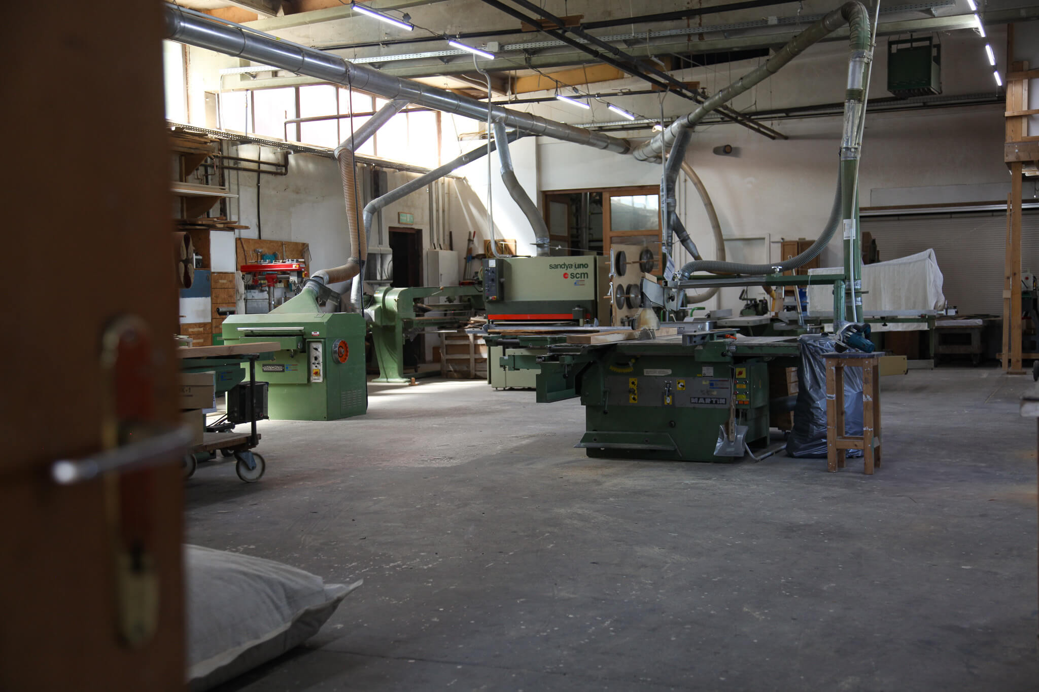 Die Werkstatt der Tischlerei Bantumak Holzbau GmbH aus Sieboldshausen bei Göttingen